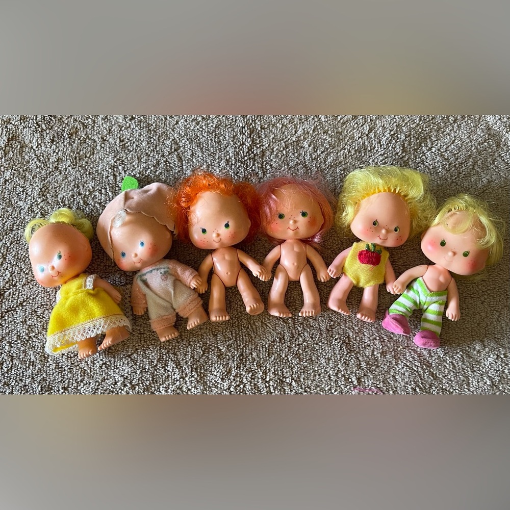 Strawberry Shortcake Dolls Colorful Kids Dolls Set
